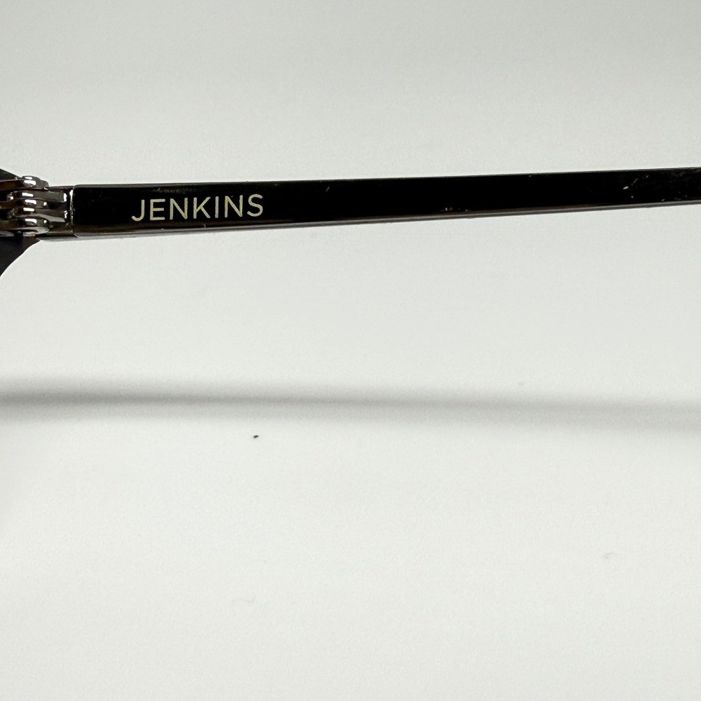 TOMS Jenkins Eyeglasses Tortoise Shell Square Frames Silver Metal Temples Blue - Picture 6 of 8